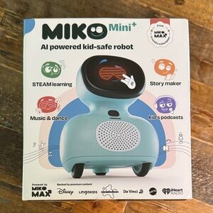 Mini+ AI Powered Kid-Safe Robot - Blue